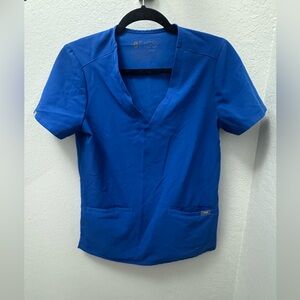 Figs BLUE scrub set lightly worn!